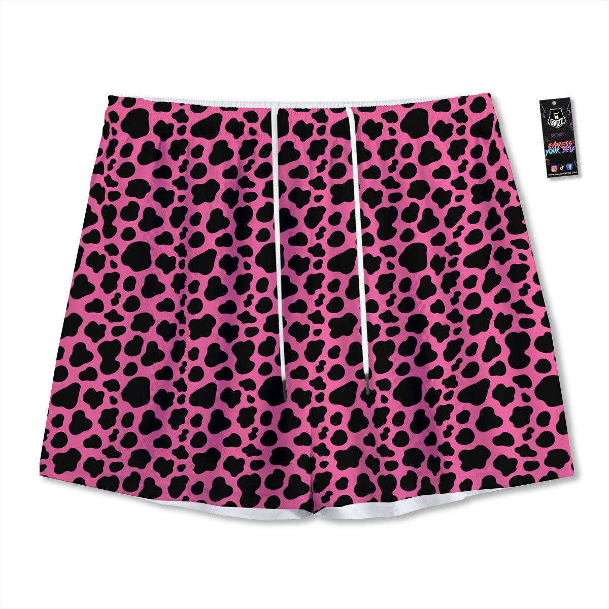 Ethnic Egyptian Print Pattern Mesh Shorts