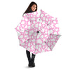 Cow Pink And White Print Pattern Umbrella-grizzshop