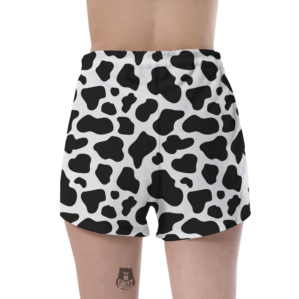 Cow Print Women's Shorts-grizzshop