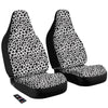 Cow White And Black Print Car Seat Covers-grizzshop