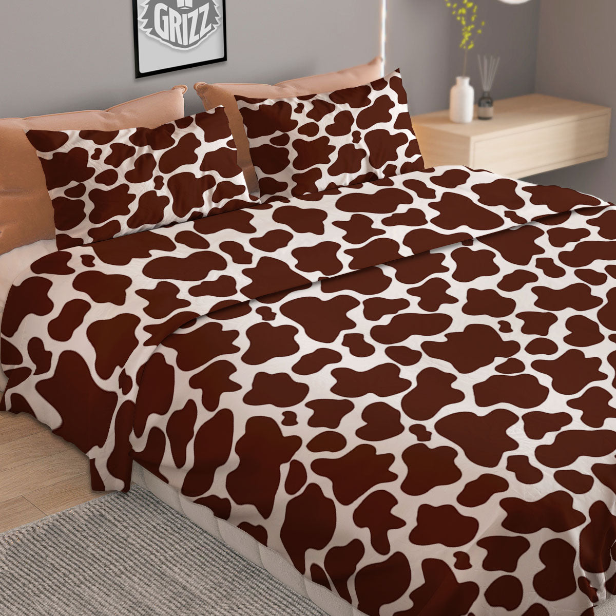 Dream Catcher Flower Print Pattern Duvet Cover Bedding Set