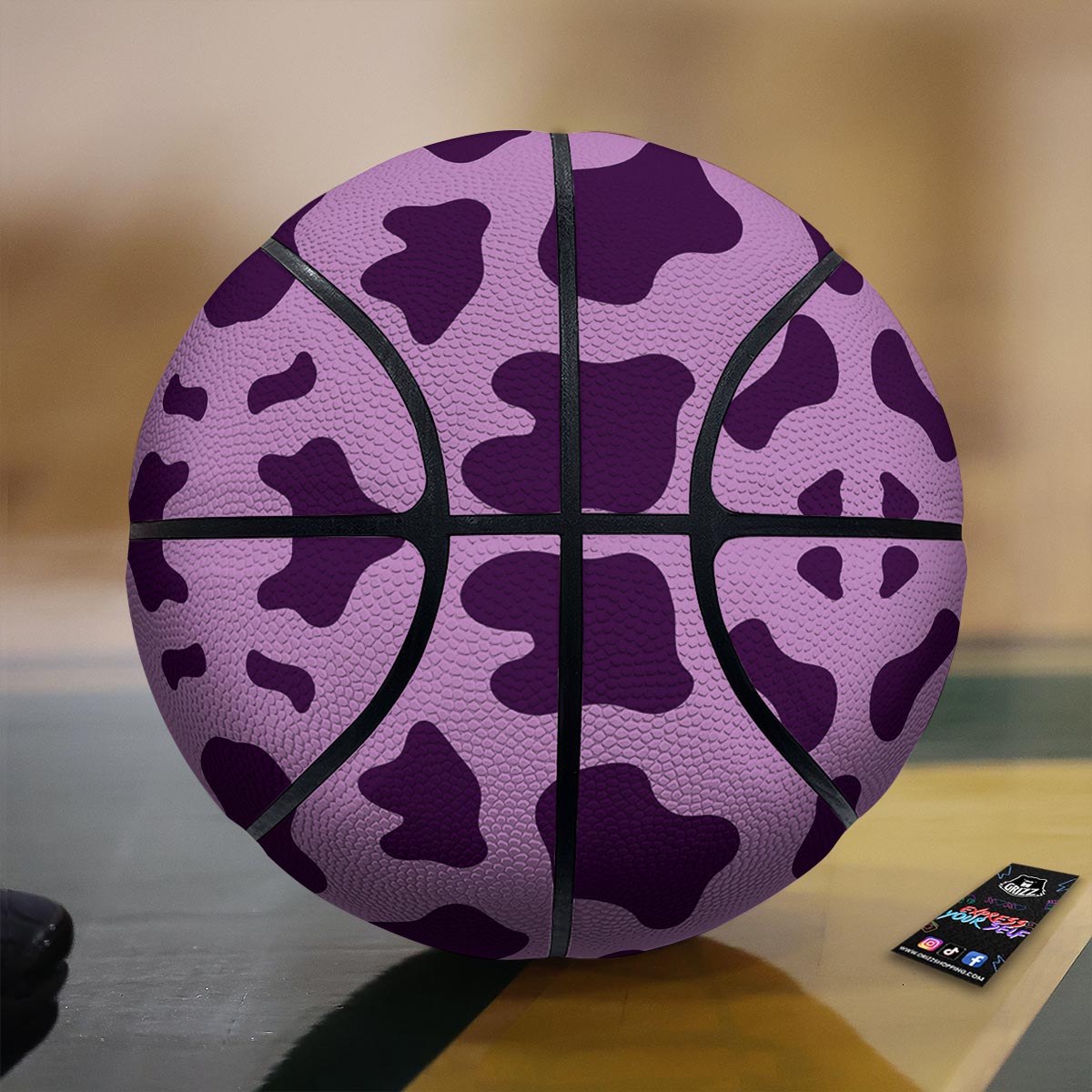 Circle Zodiac Symbols Print Basketball