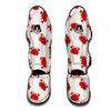 Crab Cartoon Pattern Print Muay Thai Shin Guards-grizzshop