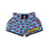 Crab Pattern Print Muay Thai Boxing Shorts-grizzshop