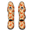 Crab Print Pattern Muay Thai Shin Guards-grizzshop