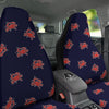 Crab Red Print Pattern Car Seat Covers-grizzshop