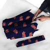 Crab Red Print Pattern Umbrella-grizzshop