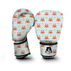 Crab Starfish Pattern Print Boxing Gloves-grizzshop