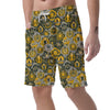 Craft Beer Pattern Print Men's Shorts-grizzshop