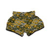 Craft Beer Pattern Print Muay Thai Boxing Shorts-grizzshop