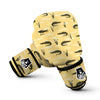 Crocodile River Print Pattern Boxing Gloves-grizzshop