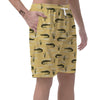 Crocodile River Print Pattern Men's Shorts-grizzshop