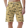 Crocodile River Print Pattern Men's Shorts-grizzshop