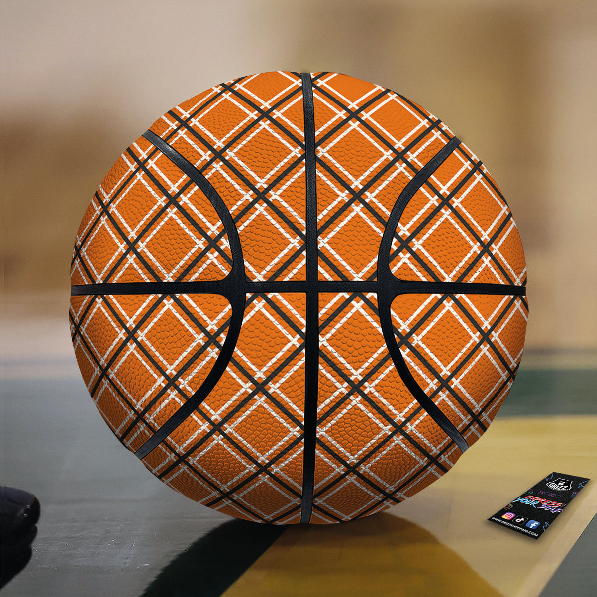 Cross Halloween Print Pattern Basketball-grizzshop