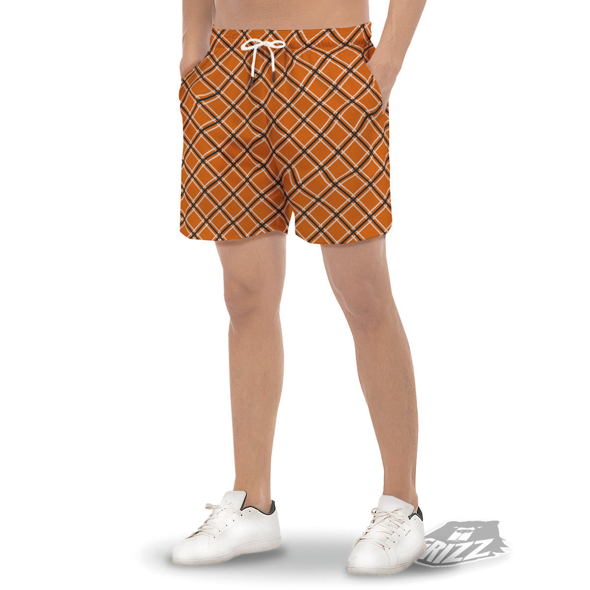 Cross Halloween Print Pattern Men's Gym Shorts-grizzshop