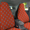 Cross Of Jesus Christ Orange Print Pattern Car Seat Covers-grizzshop