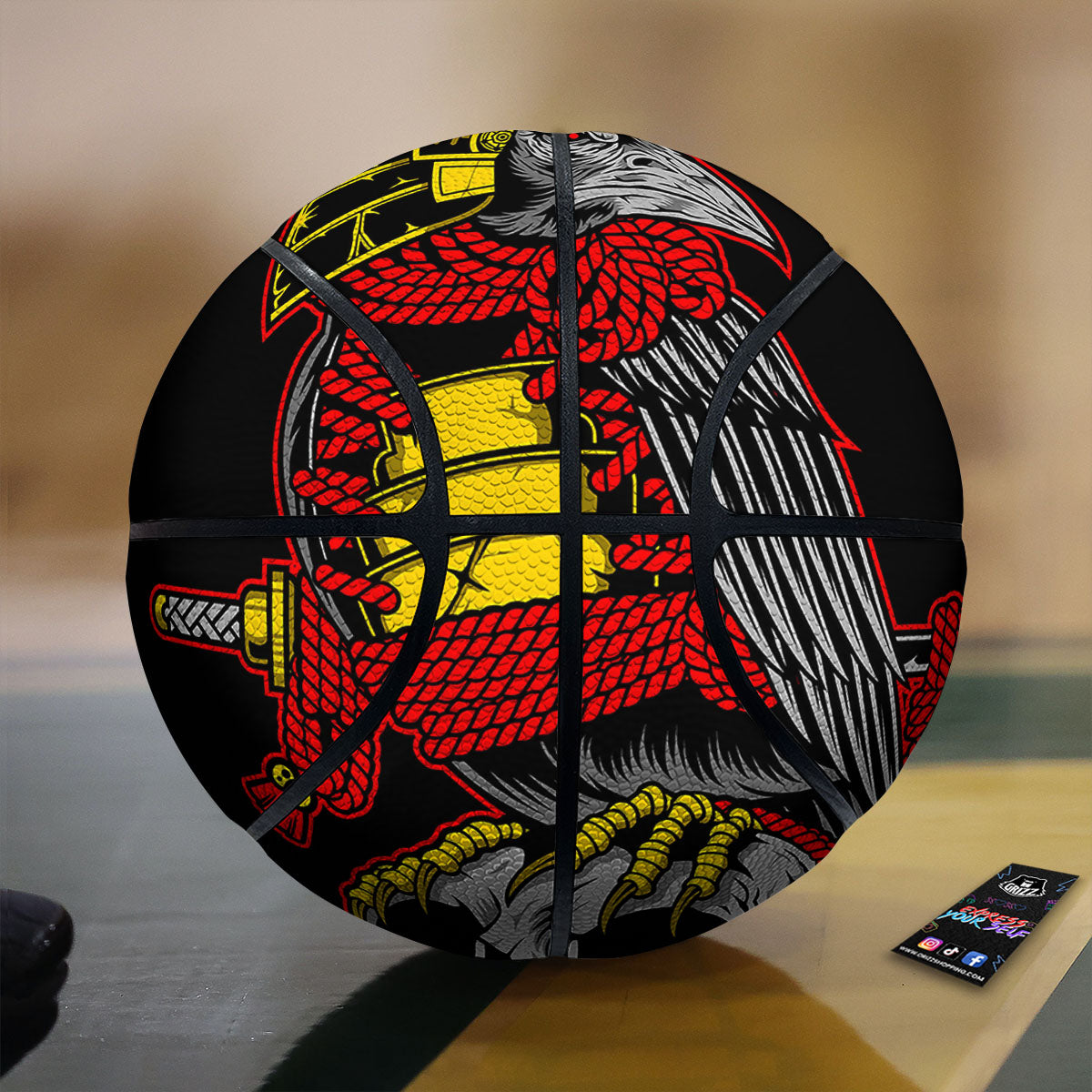 Coconut And Vanilla Flower Print Pattern Basketball