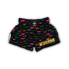 Crown Colorful Print Pattern Muay Thai Boxing Shorts-grizzshop