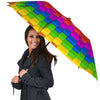 Cubes Rainbow Print Pattern Umbrella-grizzshop