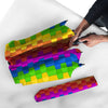 Cubes Rainbow Print Pattern Umbrella-grizzshop