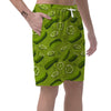 Cucumber Pickle Pattern Print Men's Shorts-grizzshop