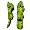 Cucumber Pickle Pattern Print Muay Thai Shin Guards-grizzshop