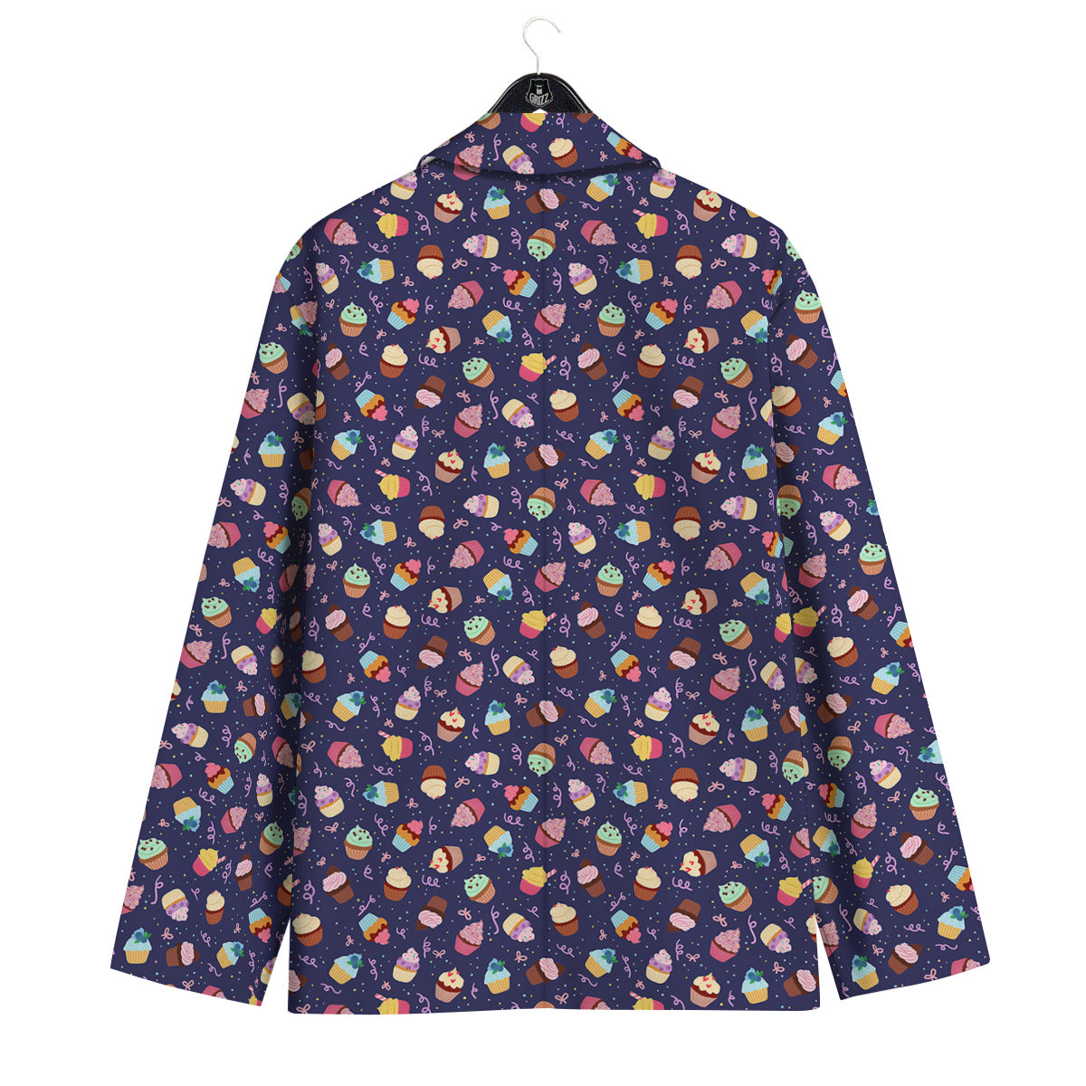 Cupcake Cute Print Pattern Men's Sport Coat-grizzshop