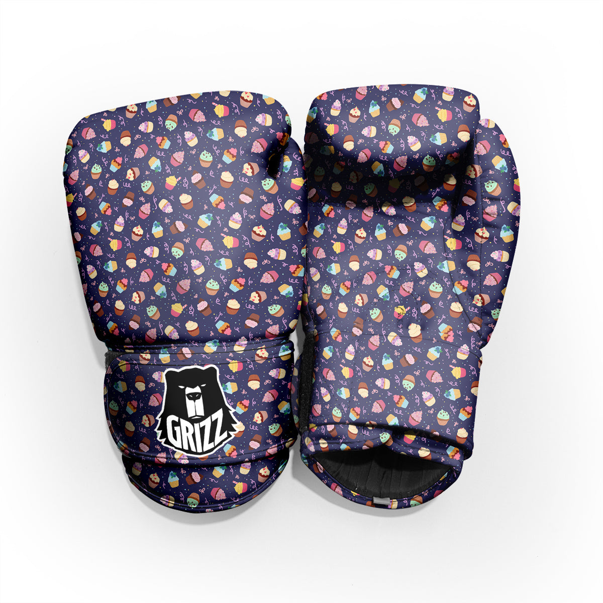 Cupcake Cute Print Pattern Pro Boxing Glove