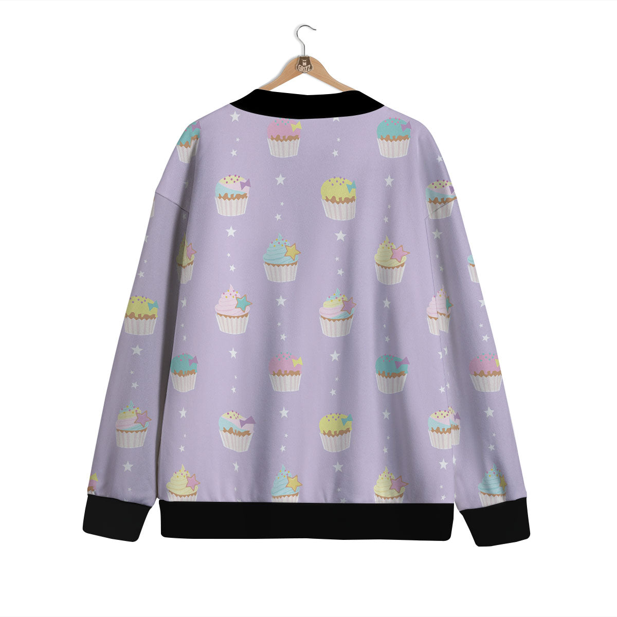 Cupcake Pastel Print Pattern Cardigan-grizzshop