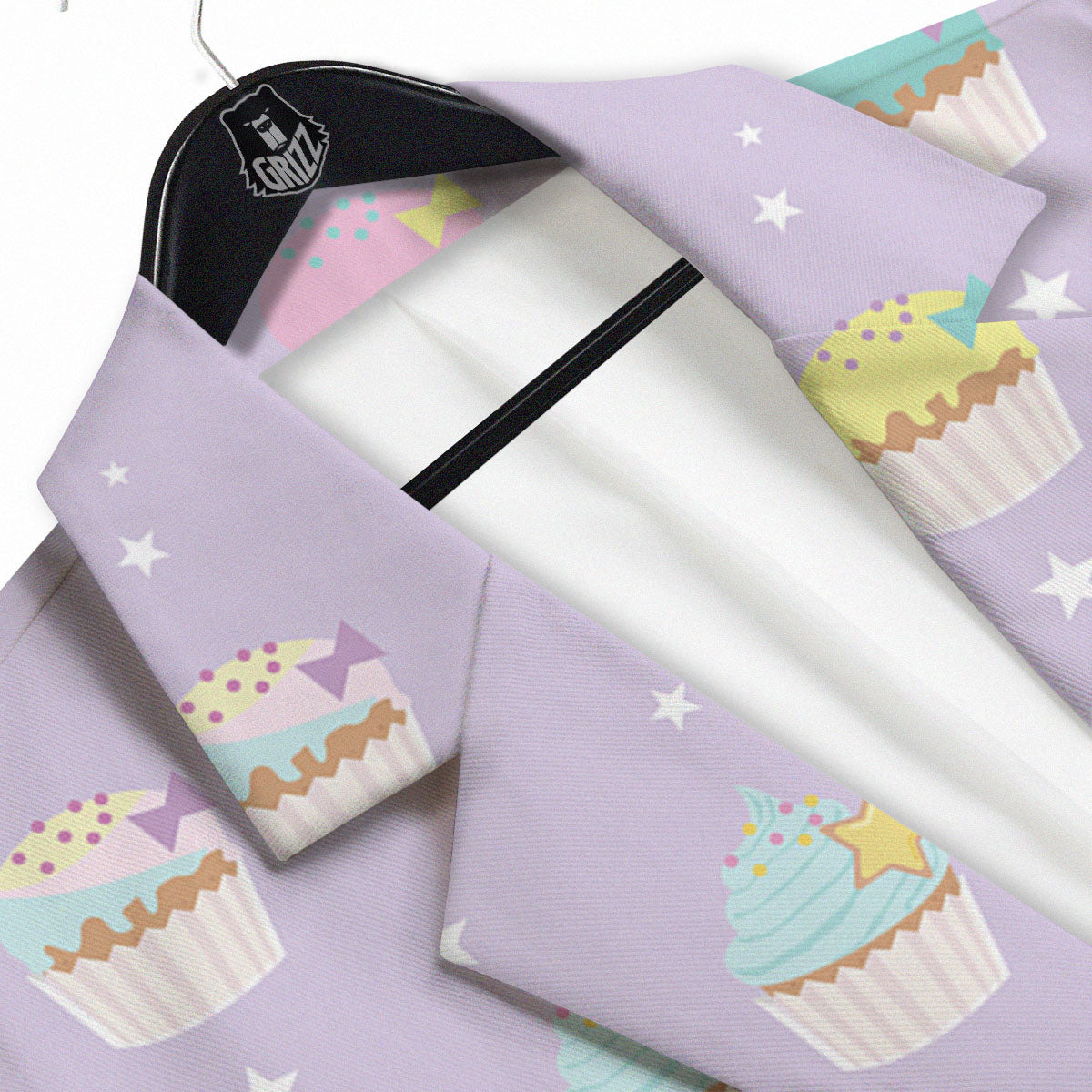 Cupcake Pastel Print Pattern Men's Sport Coat-grizzshop