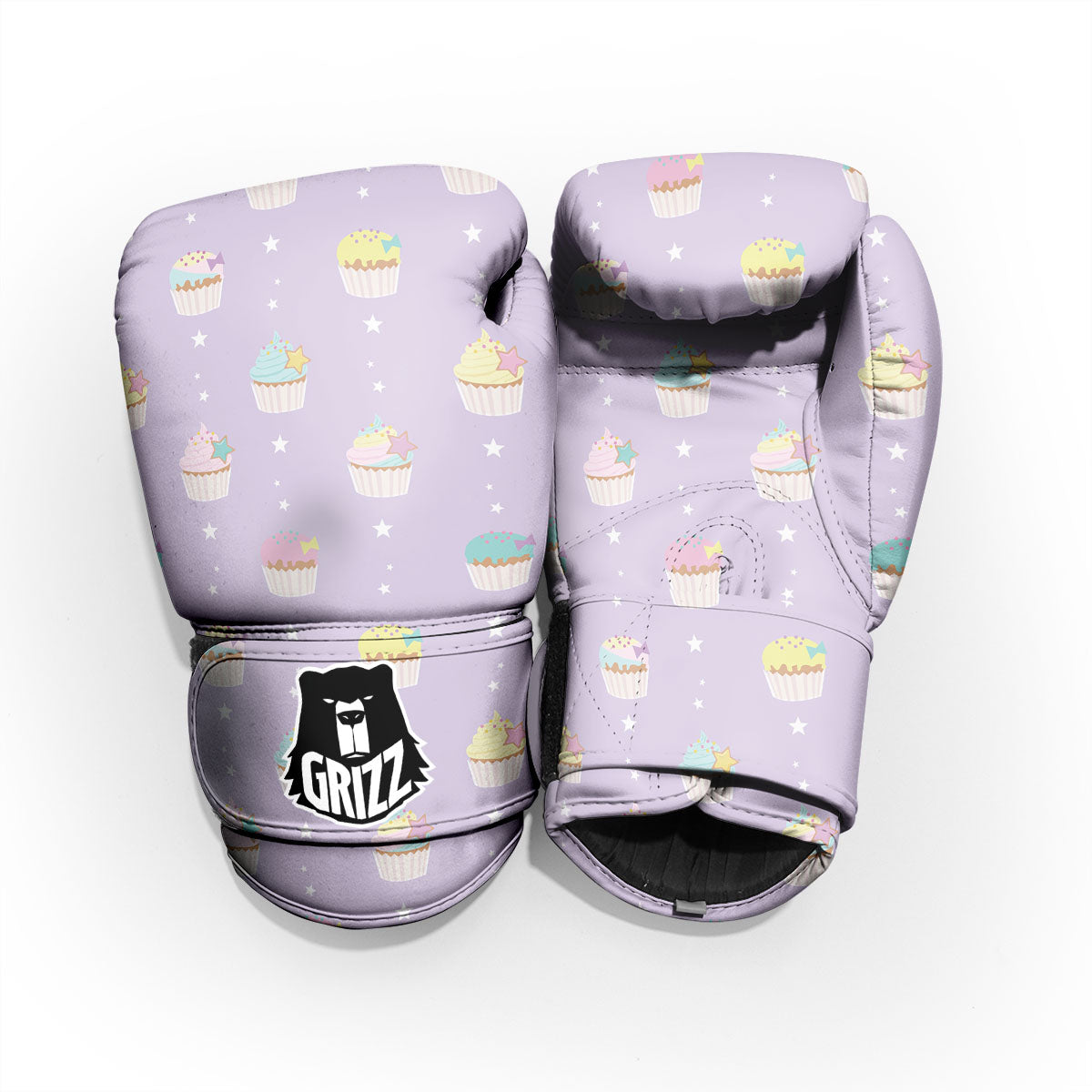 Cupcake Pastel Print Pattern Pro Boxing Glove