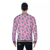 Cupid Valentine Cute Panda Print Pattern Baseball Jacket-grizzshop