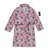 Cupid Valentine Cute Panda Print Pattern Bathrobe-grizzshop