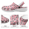 Cupid Valentine Cute Panda Print Pattern Clog-grizzshop