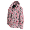 Cupid Valentine Cute Panda Print Pattern Down Jacket-grizzshop