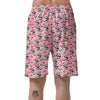 Cupid Valentine Cute Panda Print Pattern Men's Shorts-grizzshop