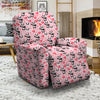 Cupid Valentine Cute Panda Print Pattern Recliner Slipcover-grizzshop