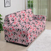 Cupid Valentine Cute Panda Print Pattern Sofa Cover-grizzshop