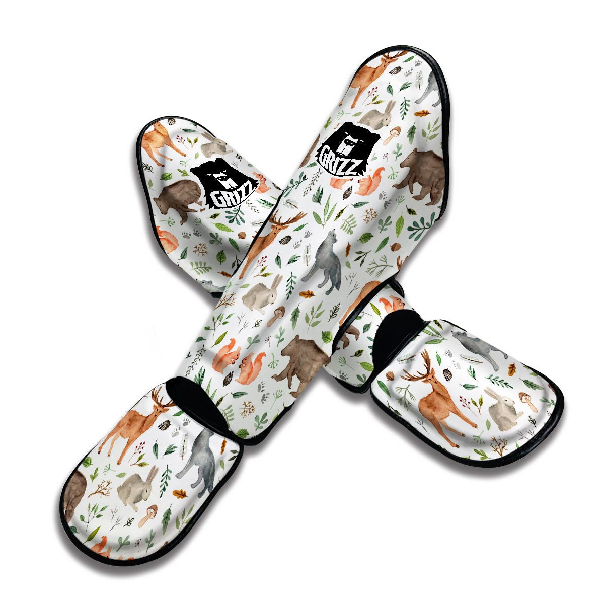 Cute Animal Muay Thai Shin Guards-grizzshop