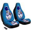 Cute Astronaut Eating Pizza Print Car Seat Covers-grizzshop