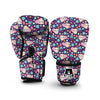 Cute Beaver Print Pattern Boxing Gloves-grizzshop