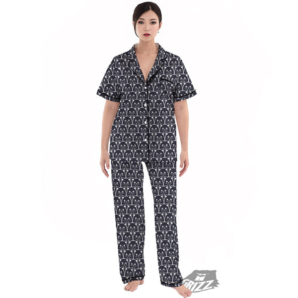 Cute Black Cat Print Women's Pajamas – Grizzshopping