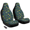 Cute Camping Equipment Print Pattern Car Seat Covers-grizzshop