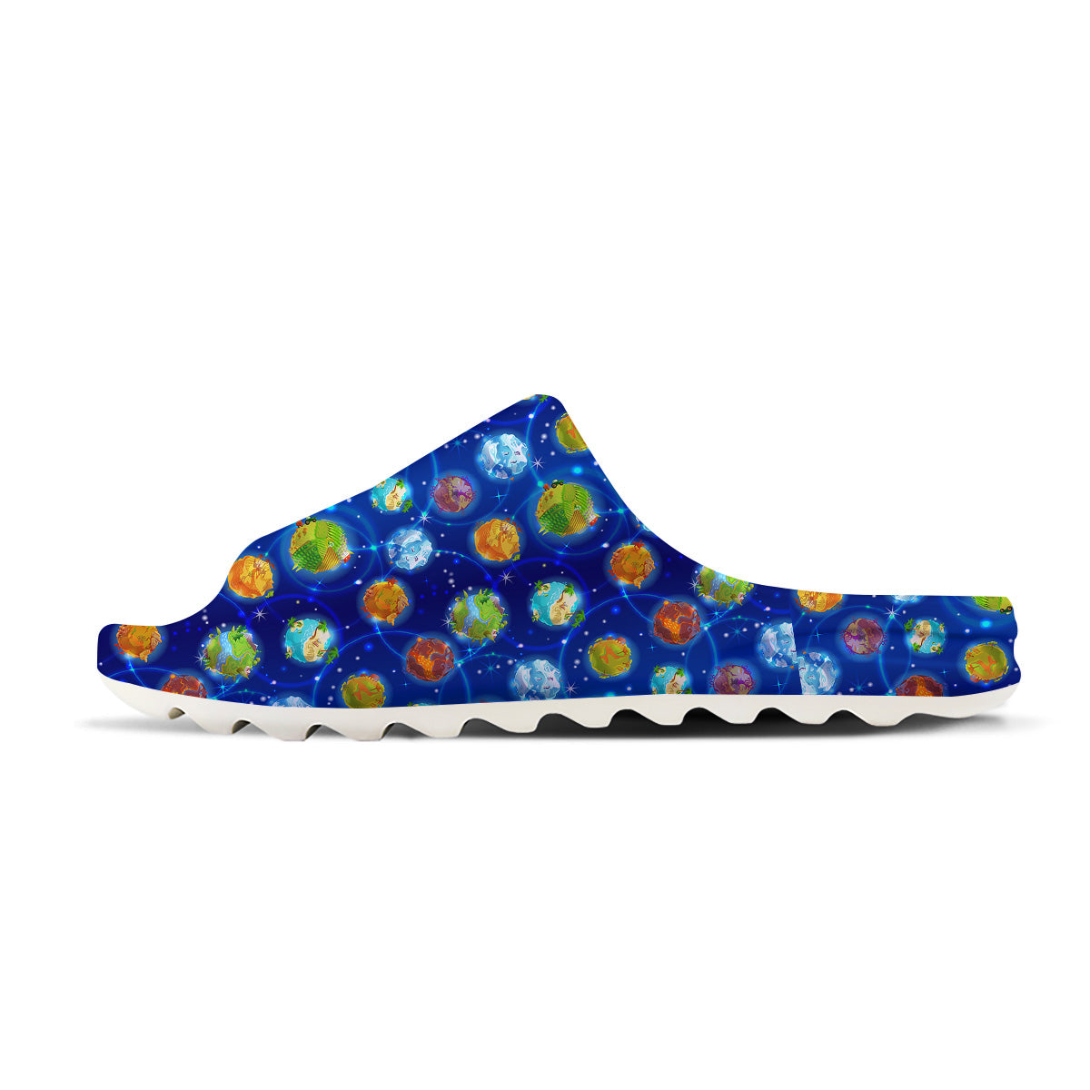 Cute Cartoon Planets Print Pattern Sandals-grizzshop