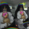 Cute Cat Unicorn Print Car Seat Covers-grizzshop