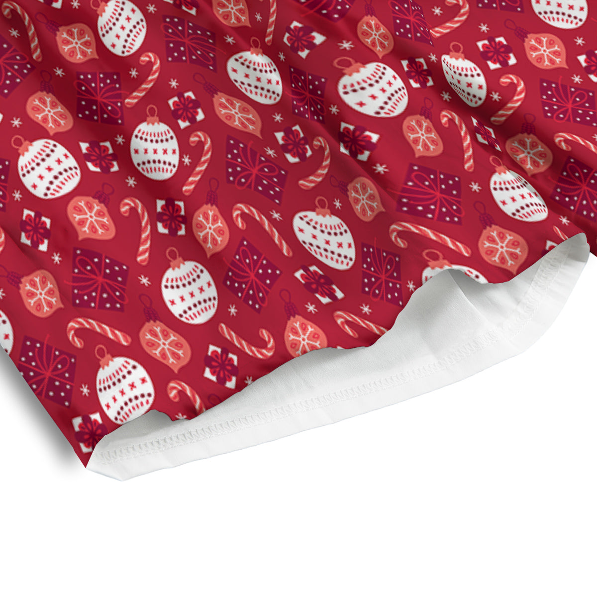 Circle Swirl Pink Print Men's Athletic Shorts