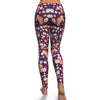 Cute Daisy Colorful Pattern Print Pattern Women Leggings-grizzshop