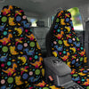 Cute Dinosaurs In Space Print Pattern Car Seat Covers-grizzshop