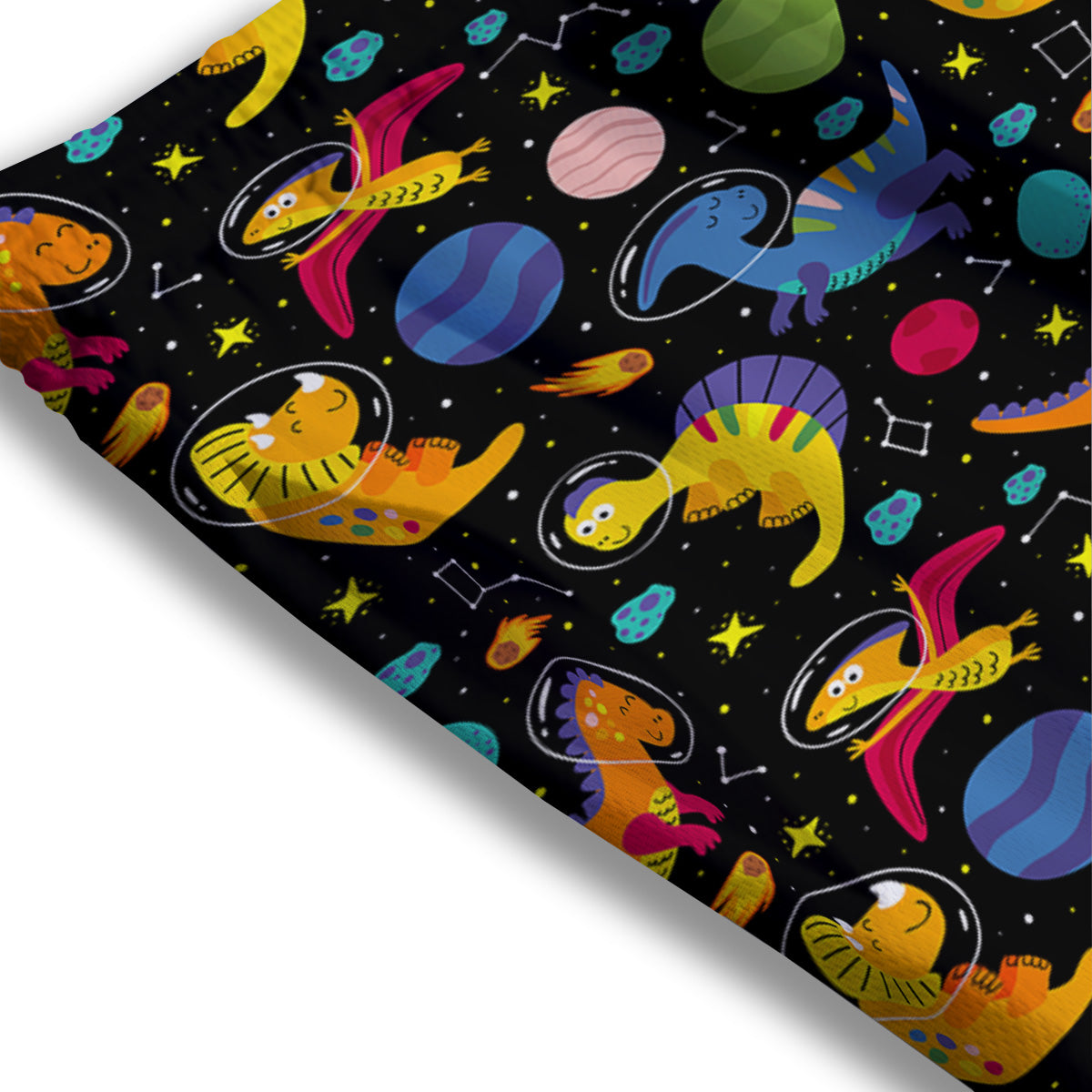 German Shepherd Drawing Print Pattern Mesh Shorts