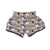 Cute Dog Muay Thai Boxing Shorts-grizzshop